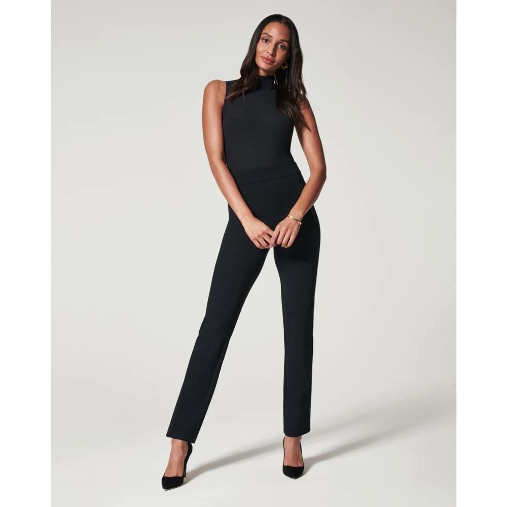 Spanx The Perfect Pant Slim Straight Classic Blac… - image 2